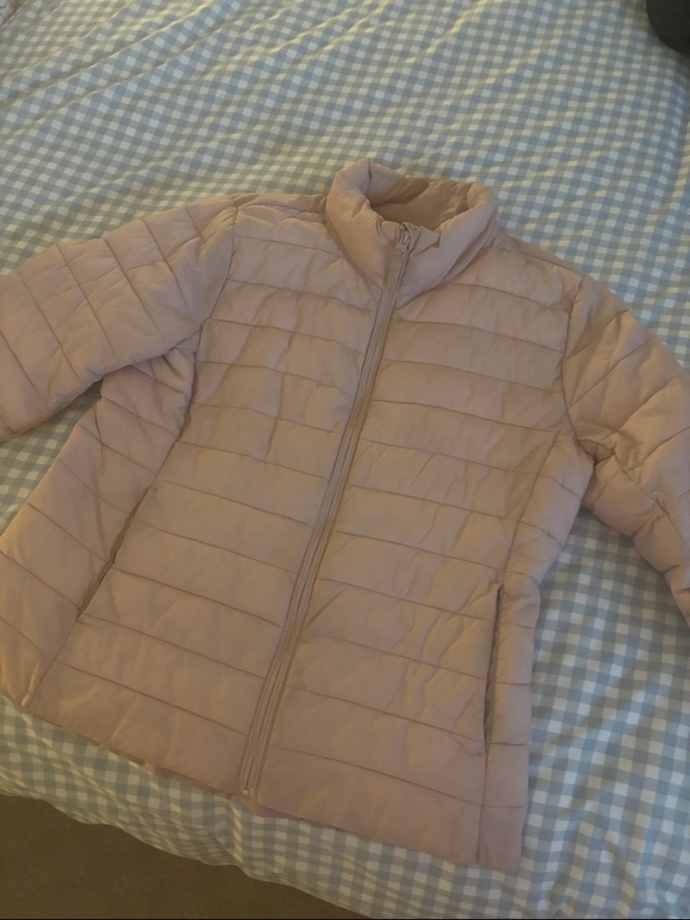 Old Navy Active Pale Pink puffer Jacket